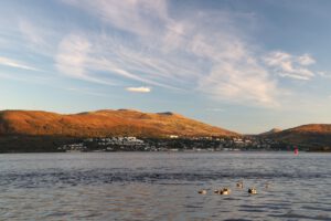 Fort William im Abendlicht