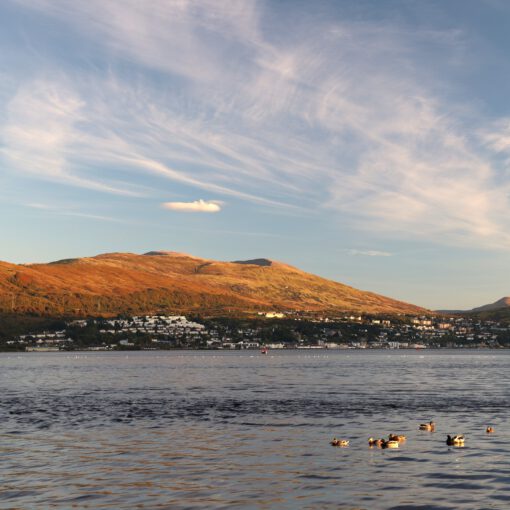 Fort William im Abendlicht