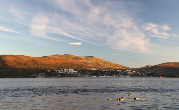 Fort William im Abendlicht