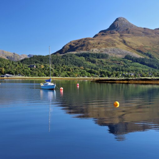 Am Loch Leven bei Glencoe