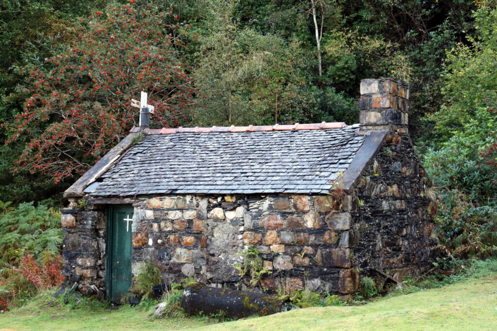 Bei der St. John's Church in Ballachulish