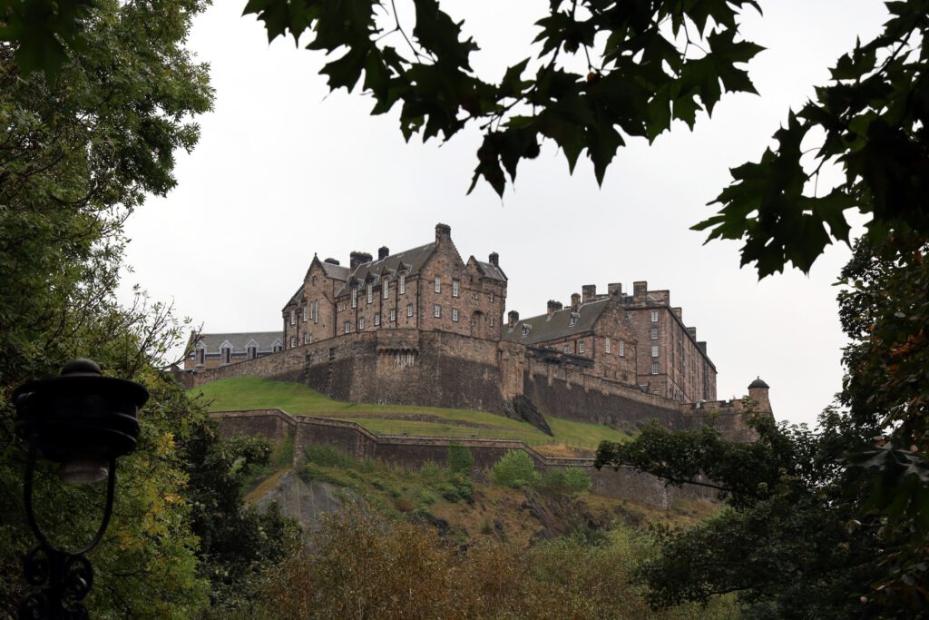 Die Burg Edinburgh Castle