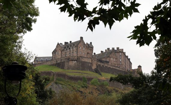 Die Burg Edinburgh Castle