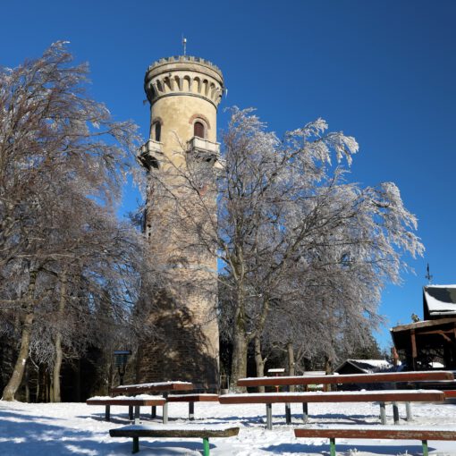 Aussichtsturm auf dem Kickelhahn